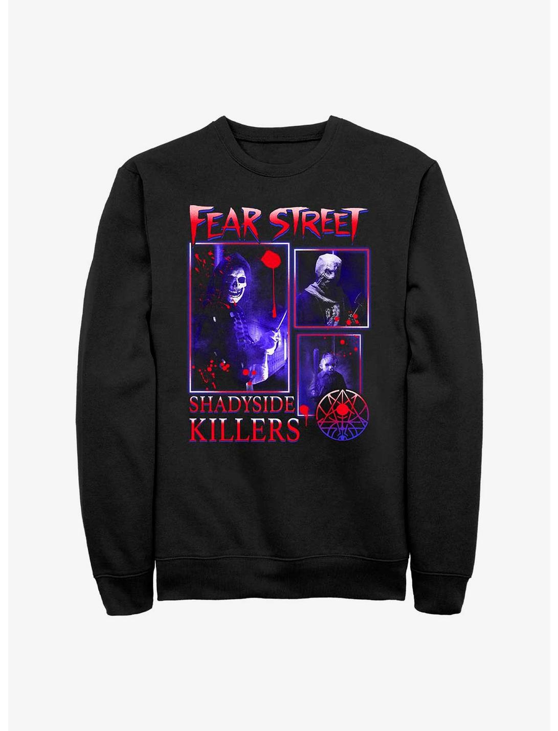 Fear Street Shadyside Killers Sweatshirt, BLACK, hi-res