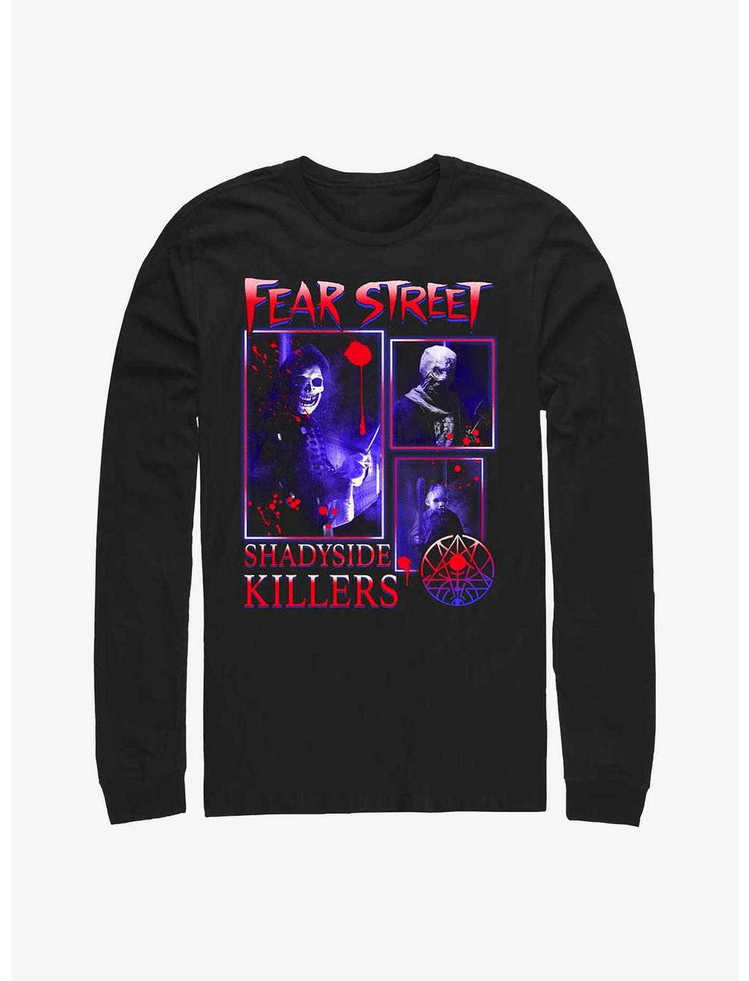 Fear Street Shadyside Killers Long Sleeve T-Shirt, BLACK, hi-res