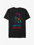 Plus Size Fear Street Scene Collage T-Shirt, BLACK, hi-res