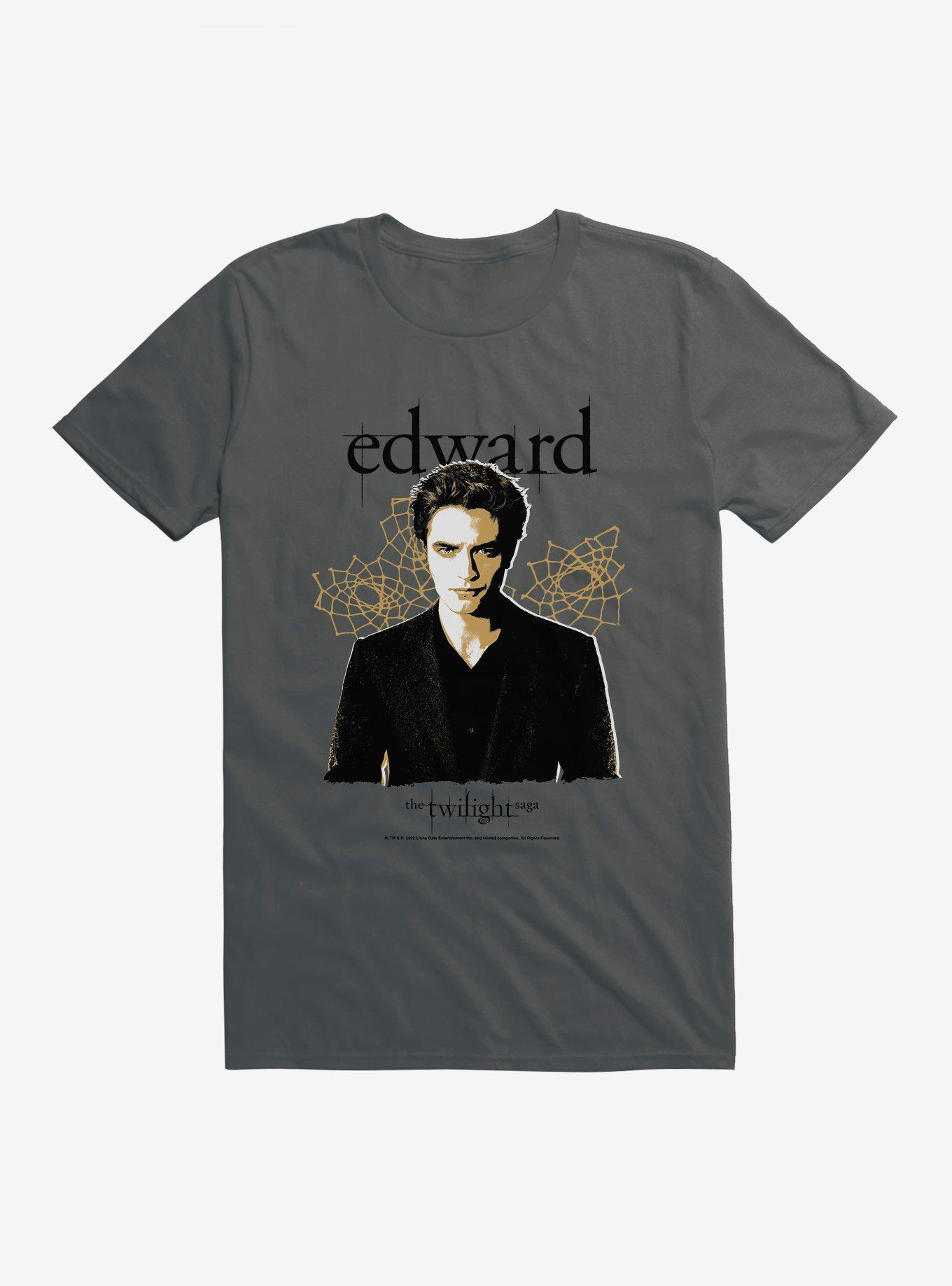 Twilight Edward Sketch T-Shirt, CHARCOAL, hi-res