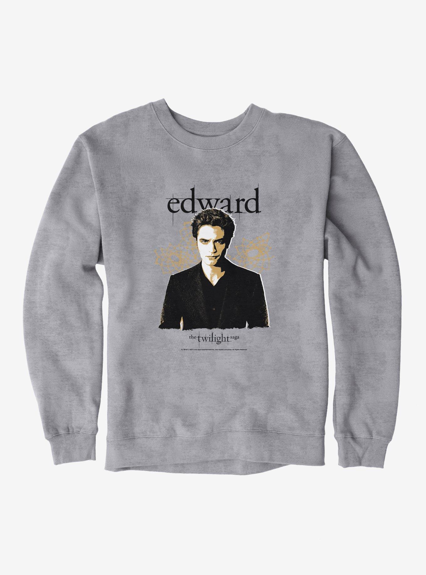 Twilight Edward Sketch Sweatshirt, HEATHER GREY, hi-res