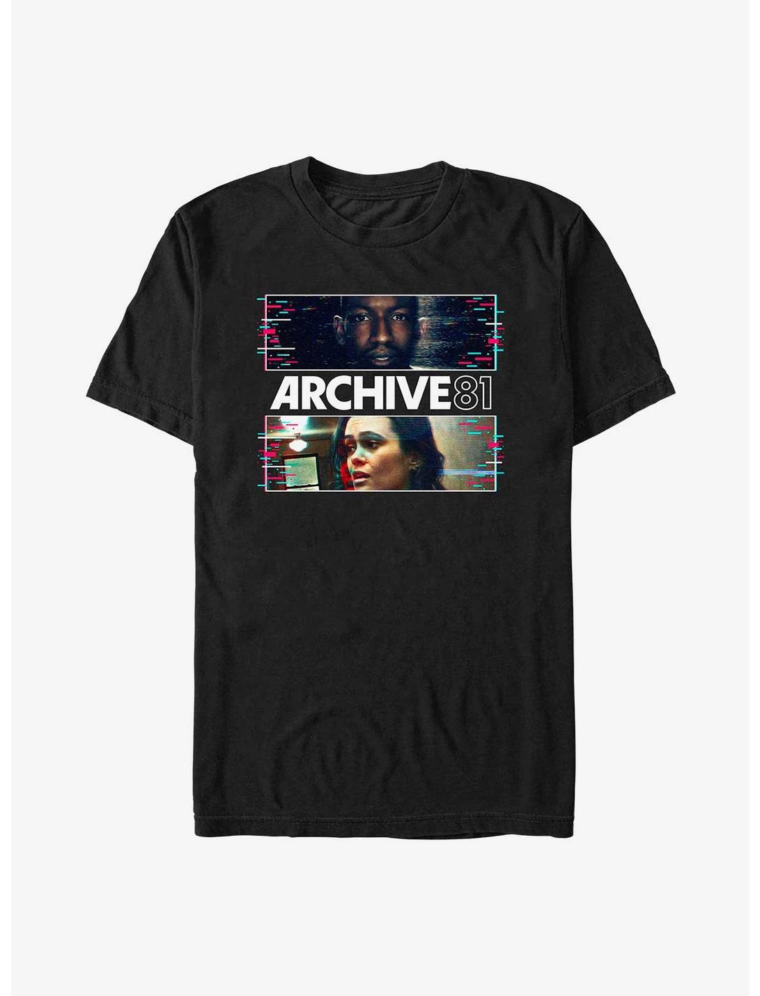 Archive 81 Dan & Melody Panels T-Shirt, BLACK, hi-res