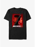 Archive 81 Split Poster T-Shirt, BLACK, hi-res