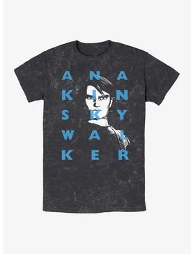 Star Wars Anakin Text Mineral Wash T-Shirt, , hi-res