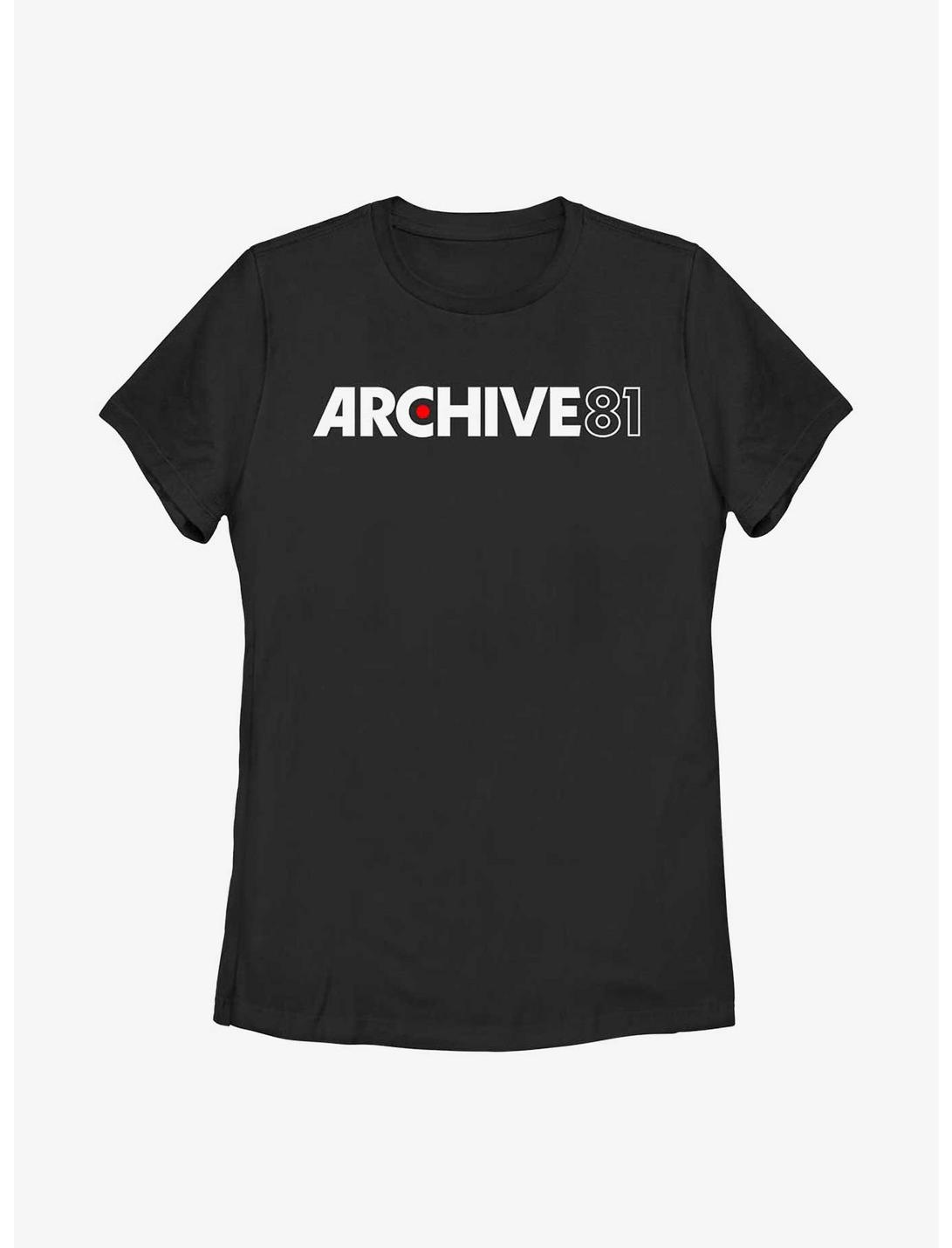 Archive 81 Logo Womens T-Shirt, BLACK, hi-res