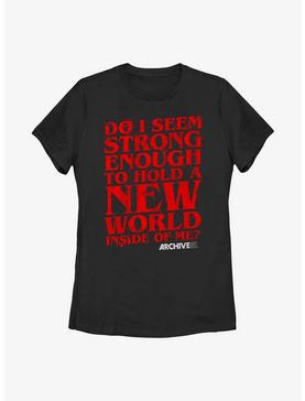 Archive 81 Strong Enough Womens T-Shirt, , hi-res