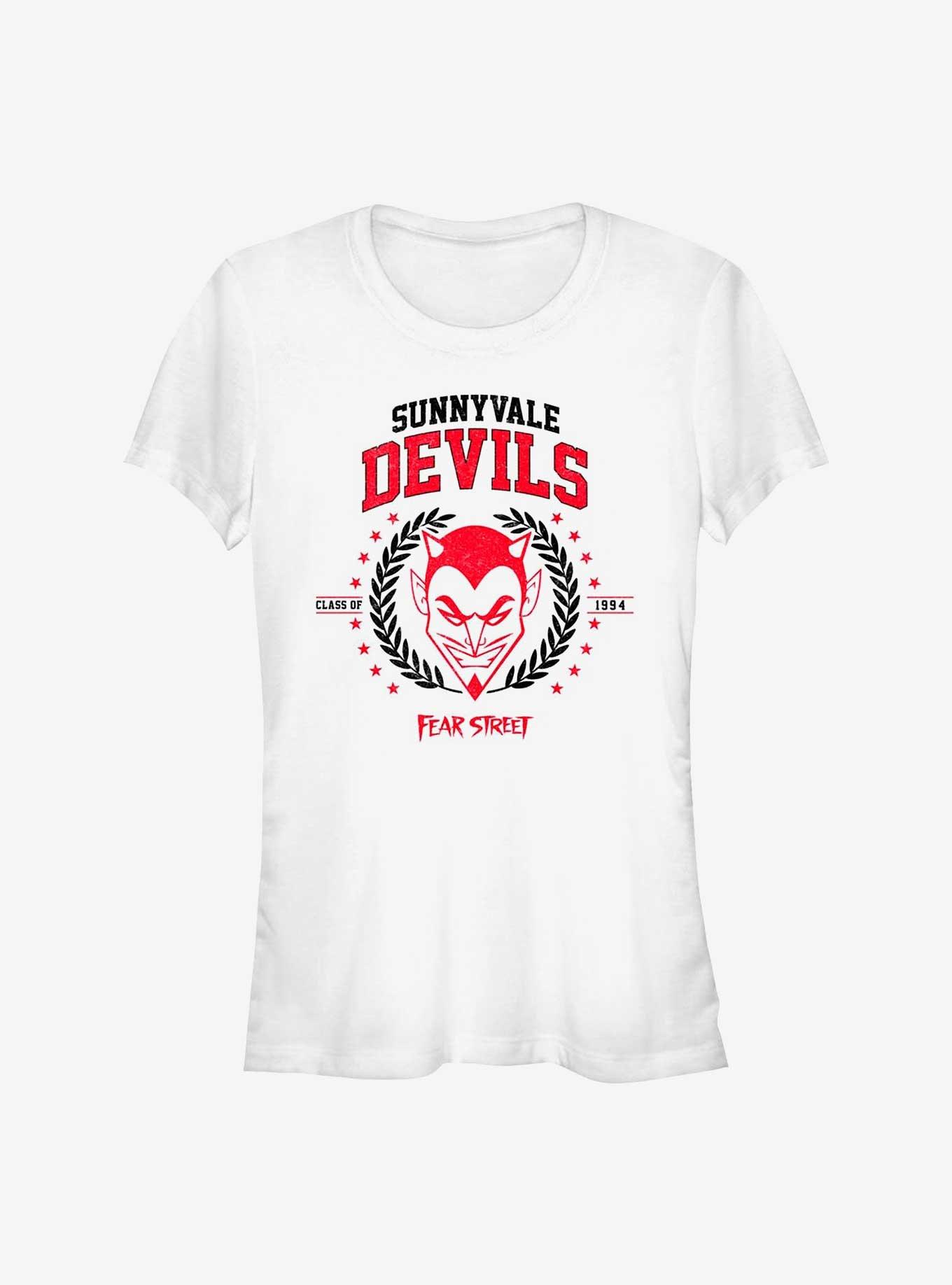 Fear Street Sunnyvale Devils Girls T-Shirt, WHITE, hi-res