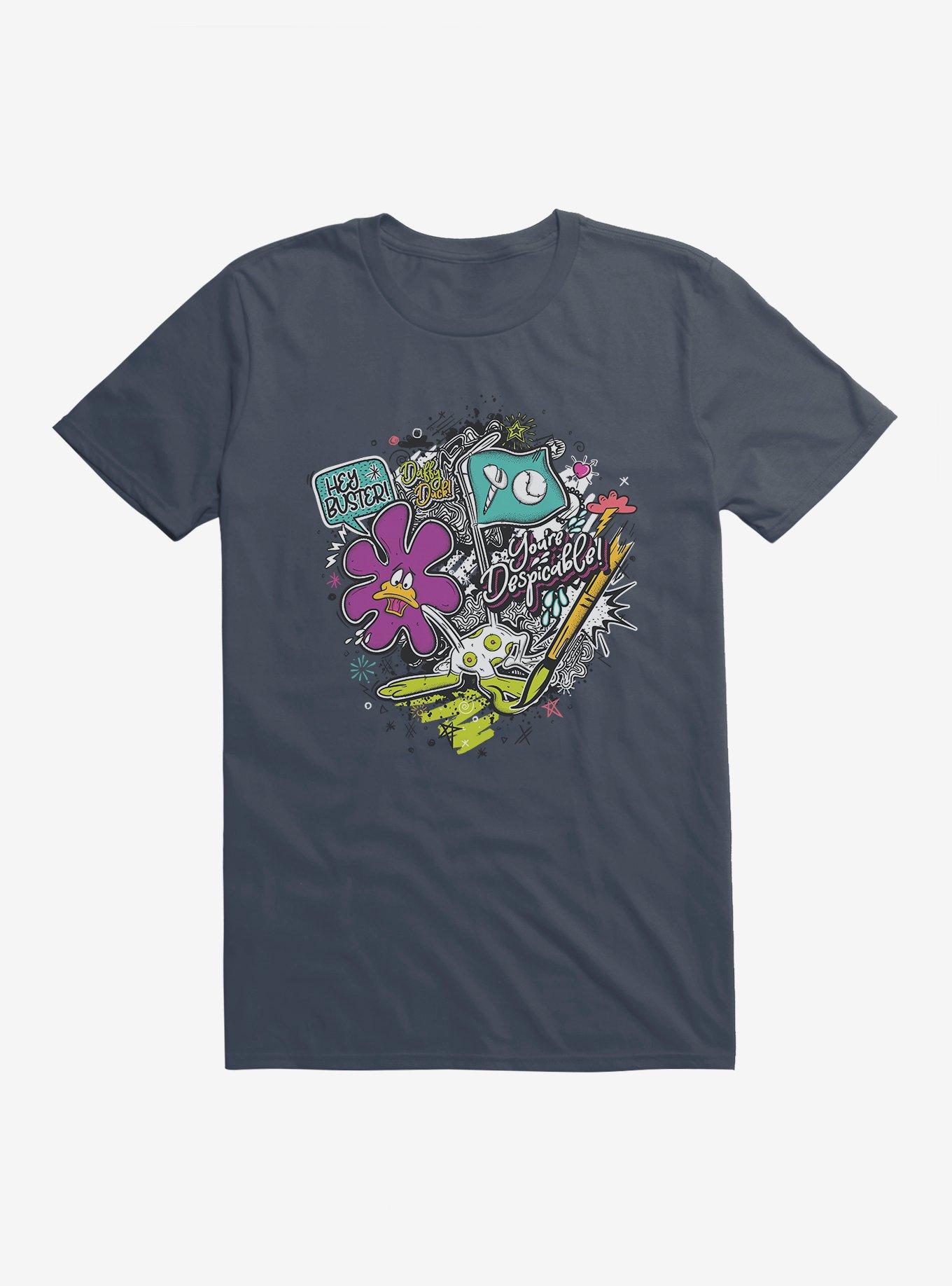 Looney Tunes Daffy Duck You're Despicable Doodle T-Shirt, , hi-res