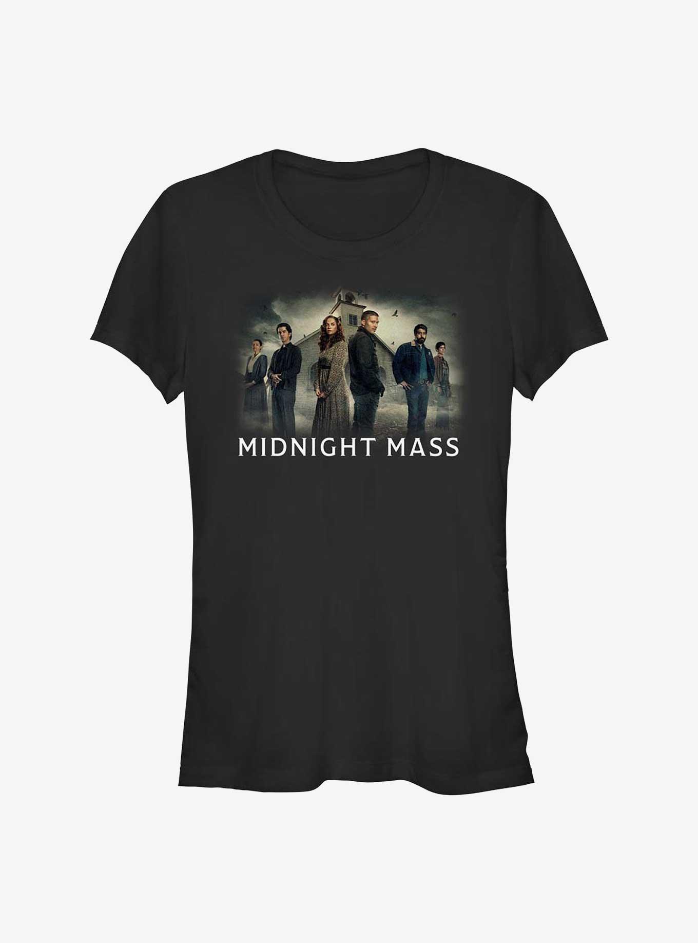Midnight Mass Crockett Island Girls T-Shirt, BLACK, hi-res