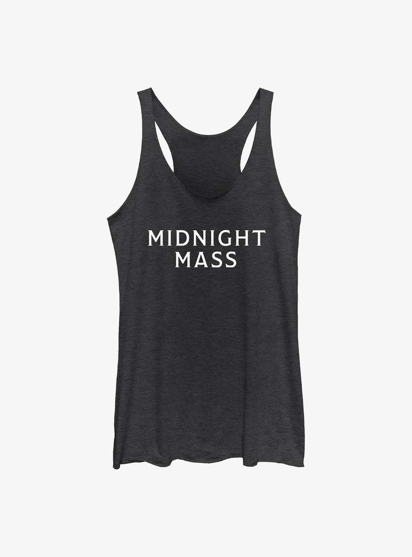 Midnight Mass Logo Girls Tank, BLK HTR, hi-res