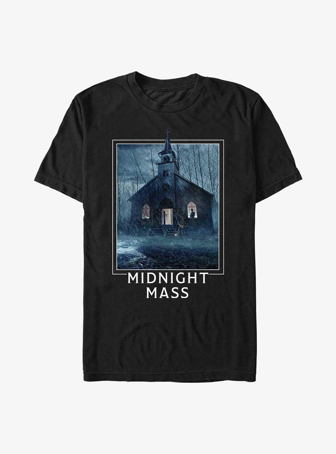 Midnight Mass St. Patrick's Church T-Shirt, BLACK, hi-res
