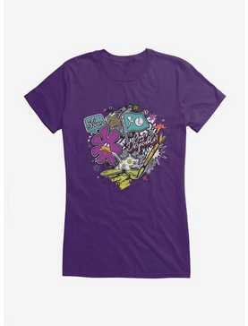 Looney Tunes Daffy Duck You're Despicable Doodle Girls T-Shirt, , hi-res