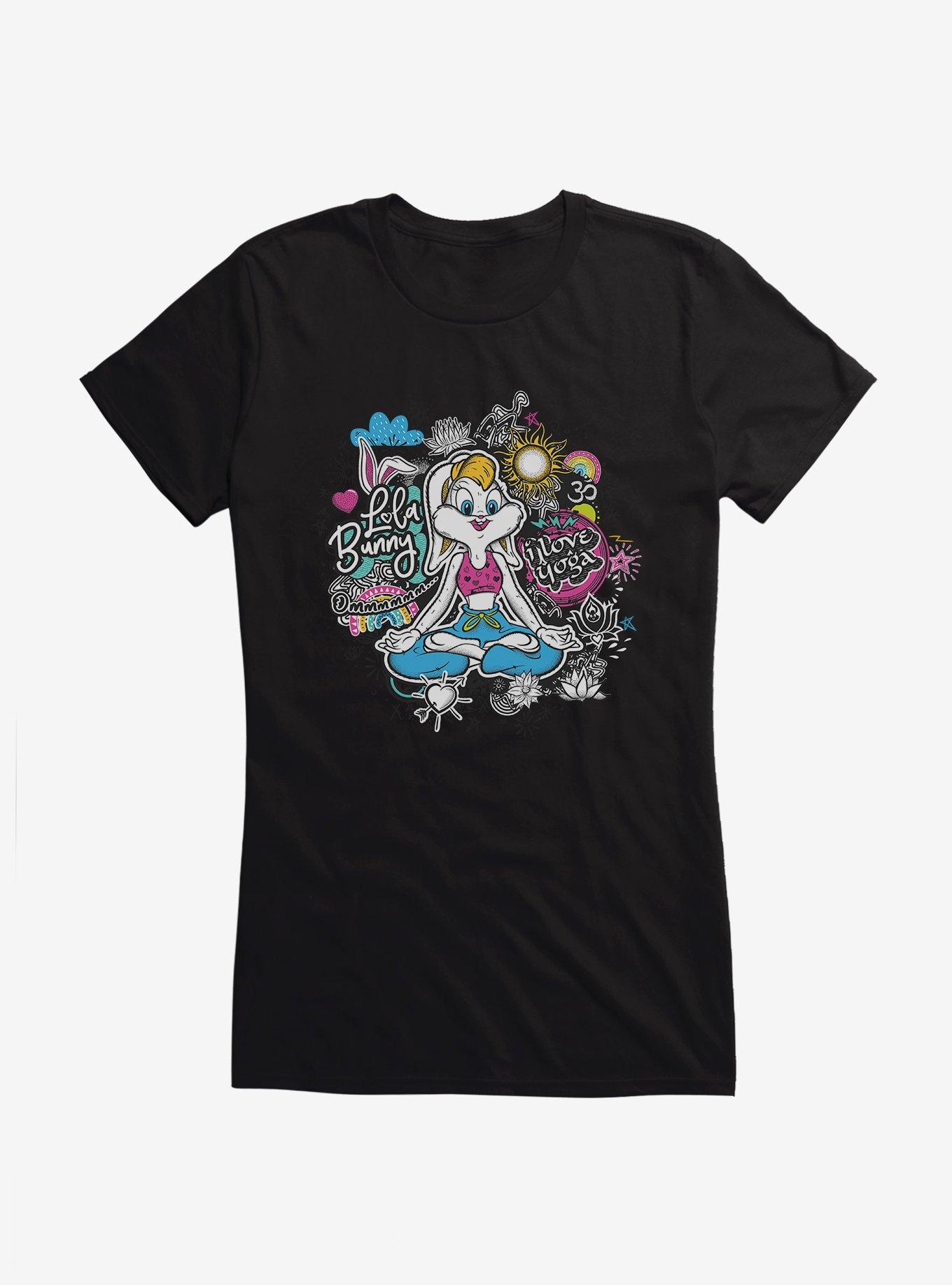Looney Tunes Lola Bunny Yoga Doodle Girls T-Shirt, , hi-res