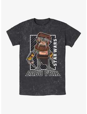 Star Wars Babu Frik Mineral Wash T-Shirt, , hi-res