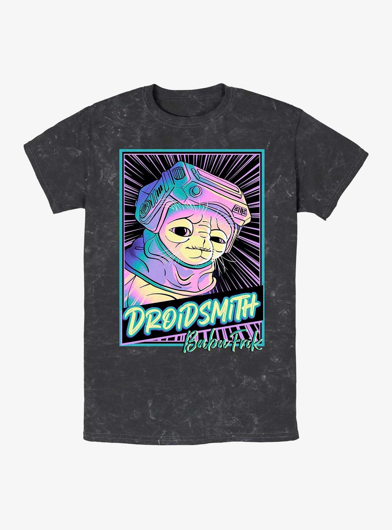 Star Wars Babu Posterish Mineral Wash T-Shirt, , hi-res