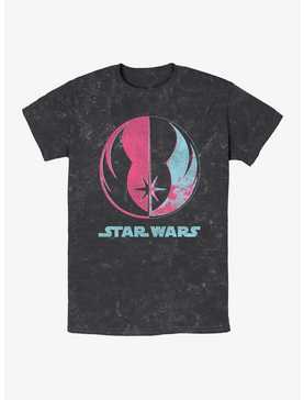 Star Wars Bright Jedi Symbol Mineral Wash T-Shirt, , hi-res