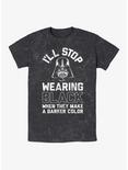 Star Wars Back In Black Mineral Wash T-Shirt, BLACK, hi-res