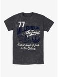 Star Wars Falcon Fly By Mineral Wash T-Shirt, BLACK, hi-res