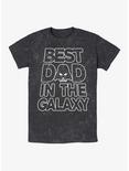 Star Wars Galaxy Dad Mineral Wash T-Shirt, BLACK, hi-res