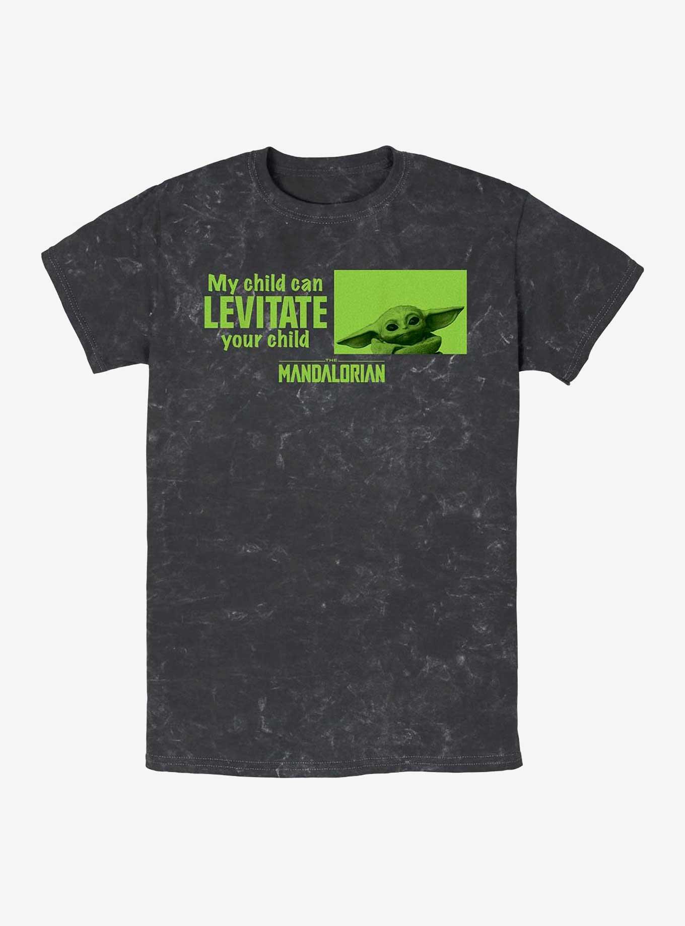 Star Wars Levitate Child Mineral Wash T-Shirt, BLACK, hi-res