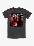 Star Wars Line Up Mineral Wash T-Shirt, BLACK, hi-res