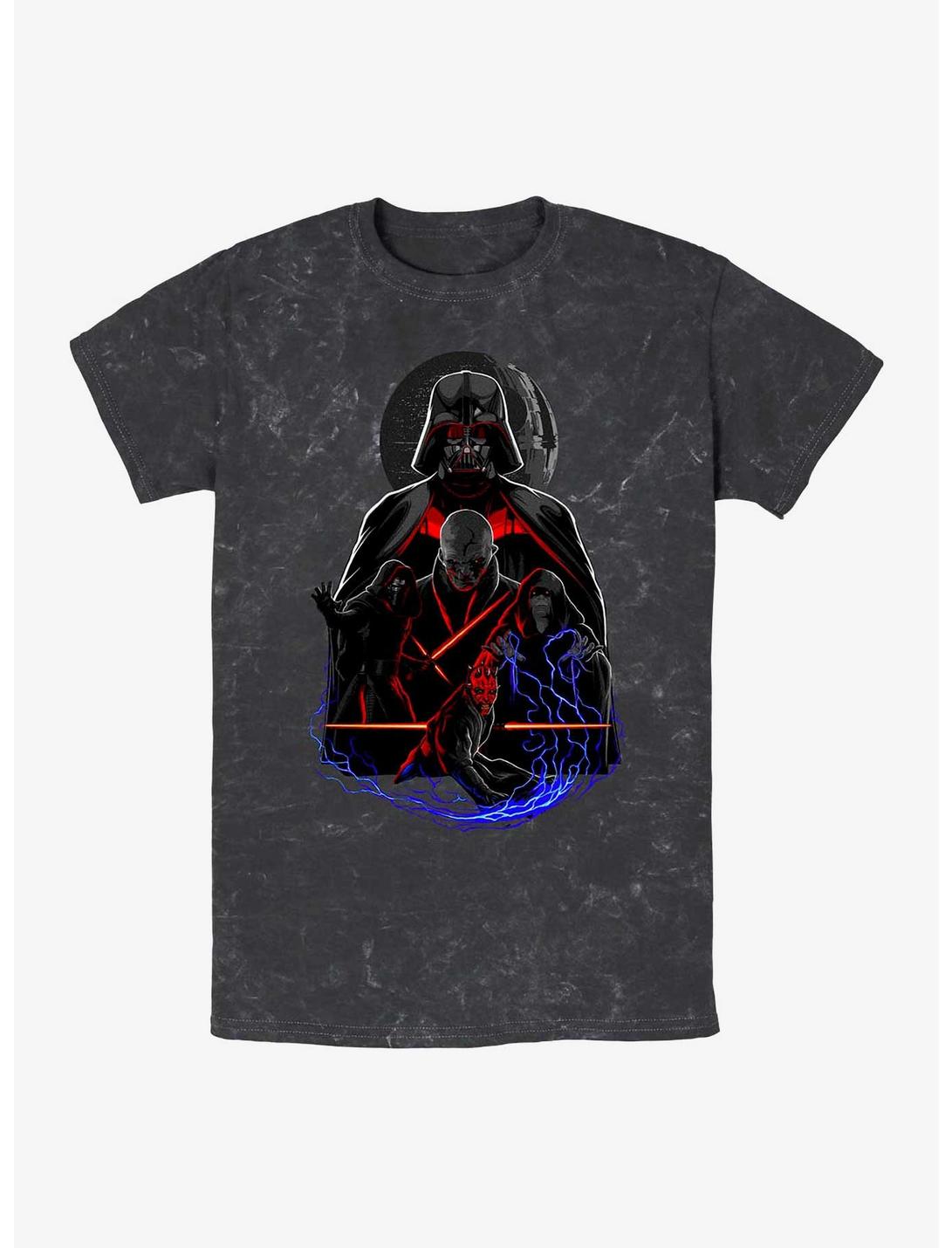 Star Wars Lords Of The Darkside Mineral Wash T-Shirt, BLACK, hi-res
