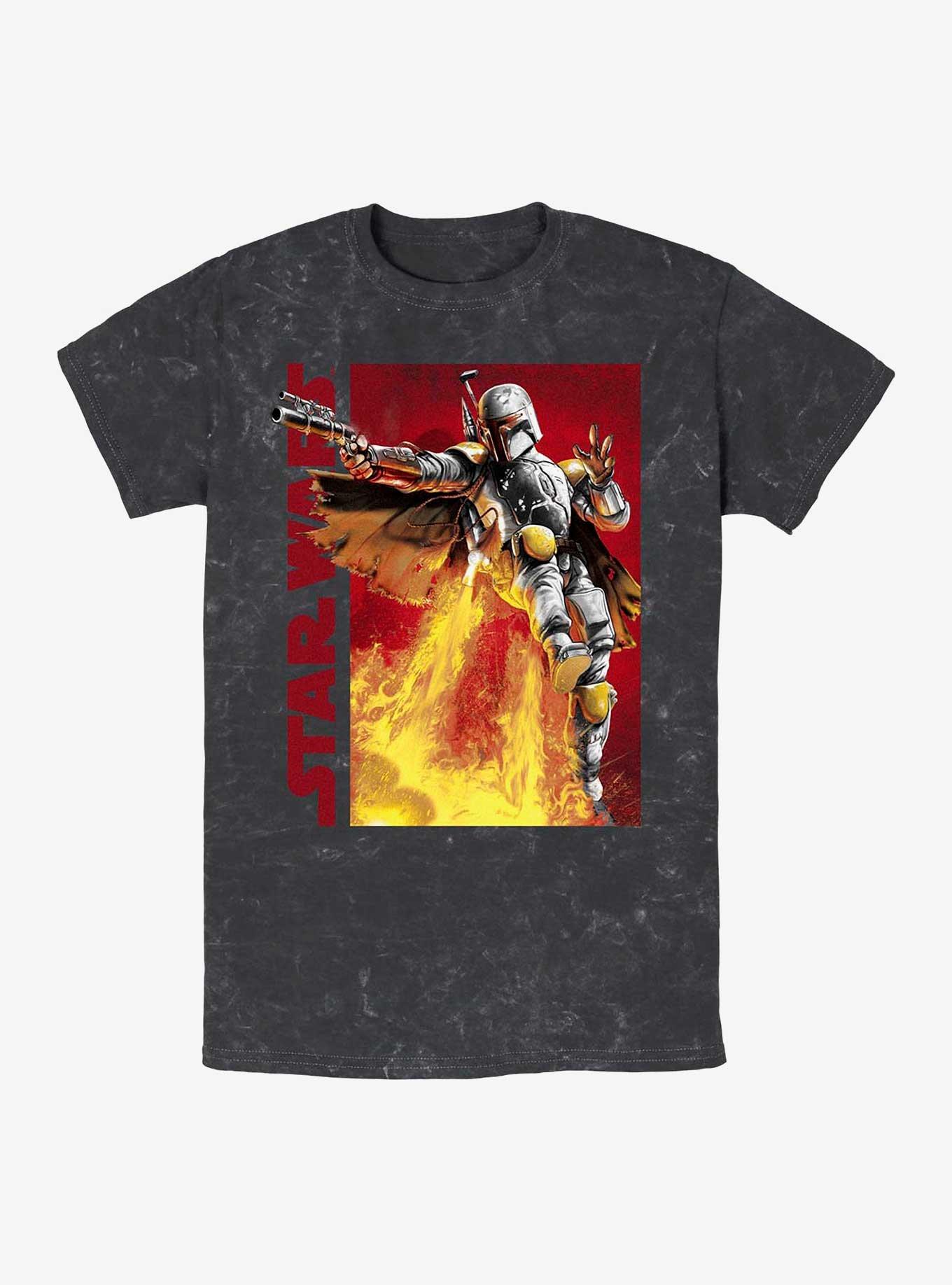 Star Wars My Backpacks Got Jets Mineral Wash T-Shirt, , hi-res