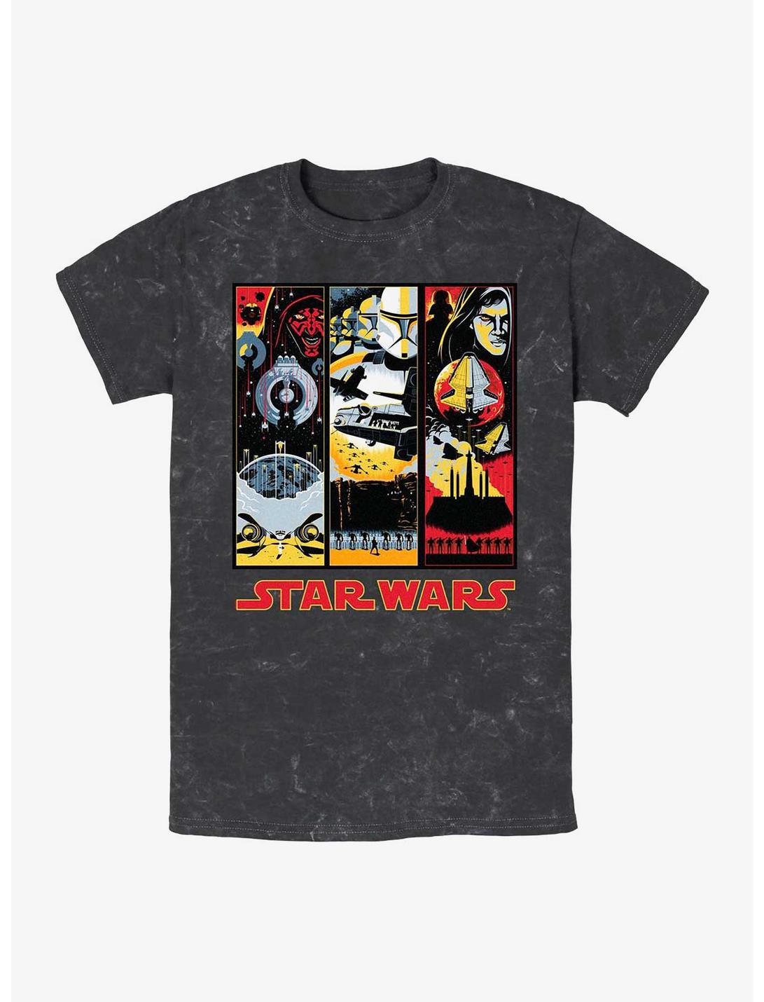 Star Wars Phantom Tan Mineral Wash T-Shirt, BLACK, hi-res