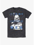 Star Wars Rex Text Mineral Wash T-Shirt, BLACK, hi-res