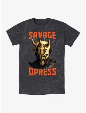 Star Wars Savage Face Mineral Wash T-Shirt, , hi-res