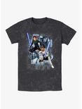 Star Wars Schematic Shot Mineral Wash T-Shirt, BLACK, hi-res