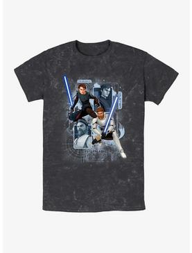 Plus Size Star Wars Schematic Shot Mineral Wash T-Shirt, , hi-res