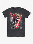 Star Wars Sith Brothers Mineral Wash T-Shirt, BLACK, hi-res