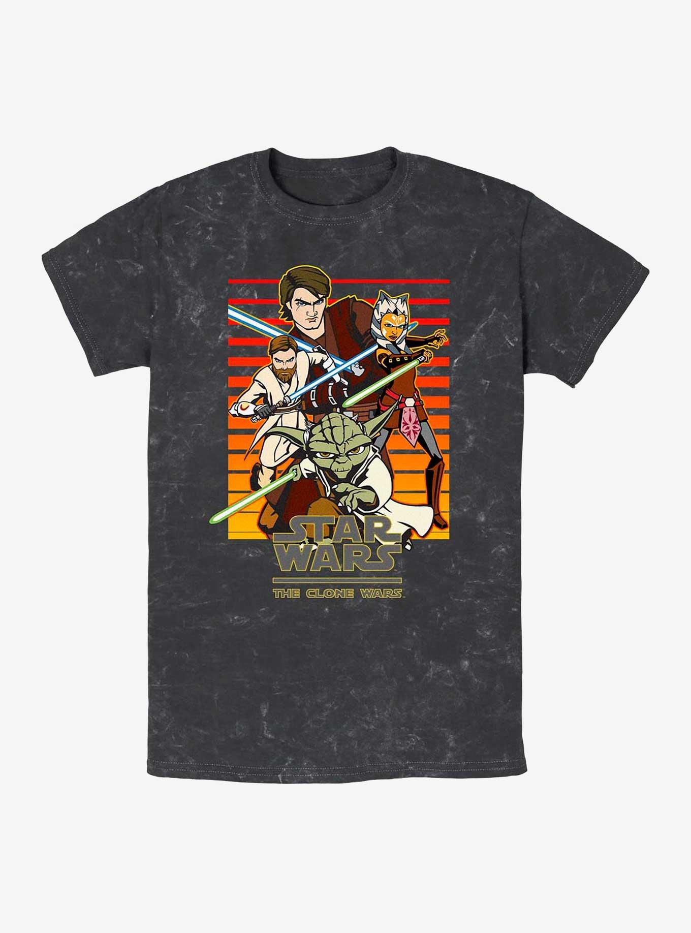 Star Wars Sun Setting Mineral Wash T-Shirt, , hi-res