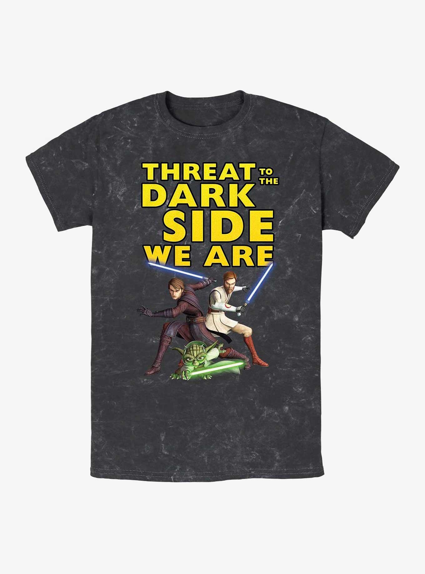 Star Wars Threat We Are Mineral Wash T-Shirt, BLACK, hi-res