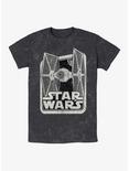 Star Wars TIE Fighter Mineral Wash T-Shirt, BLACK, hi-res