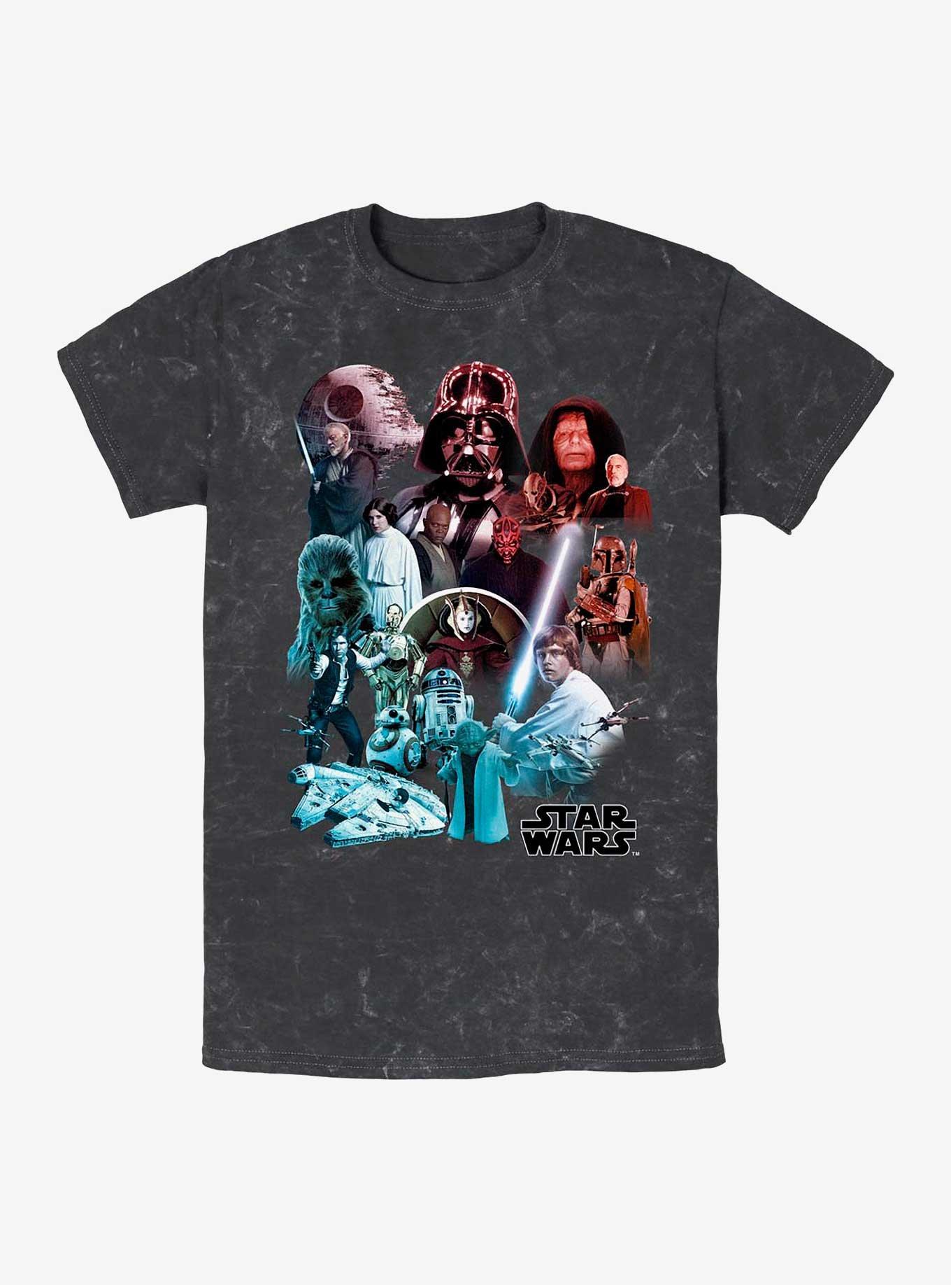 Star Wars Ultimate Poster Mineral Wash T-Shirt, , hi-res