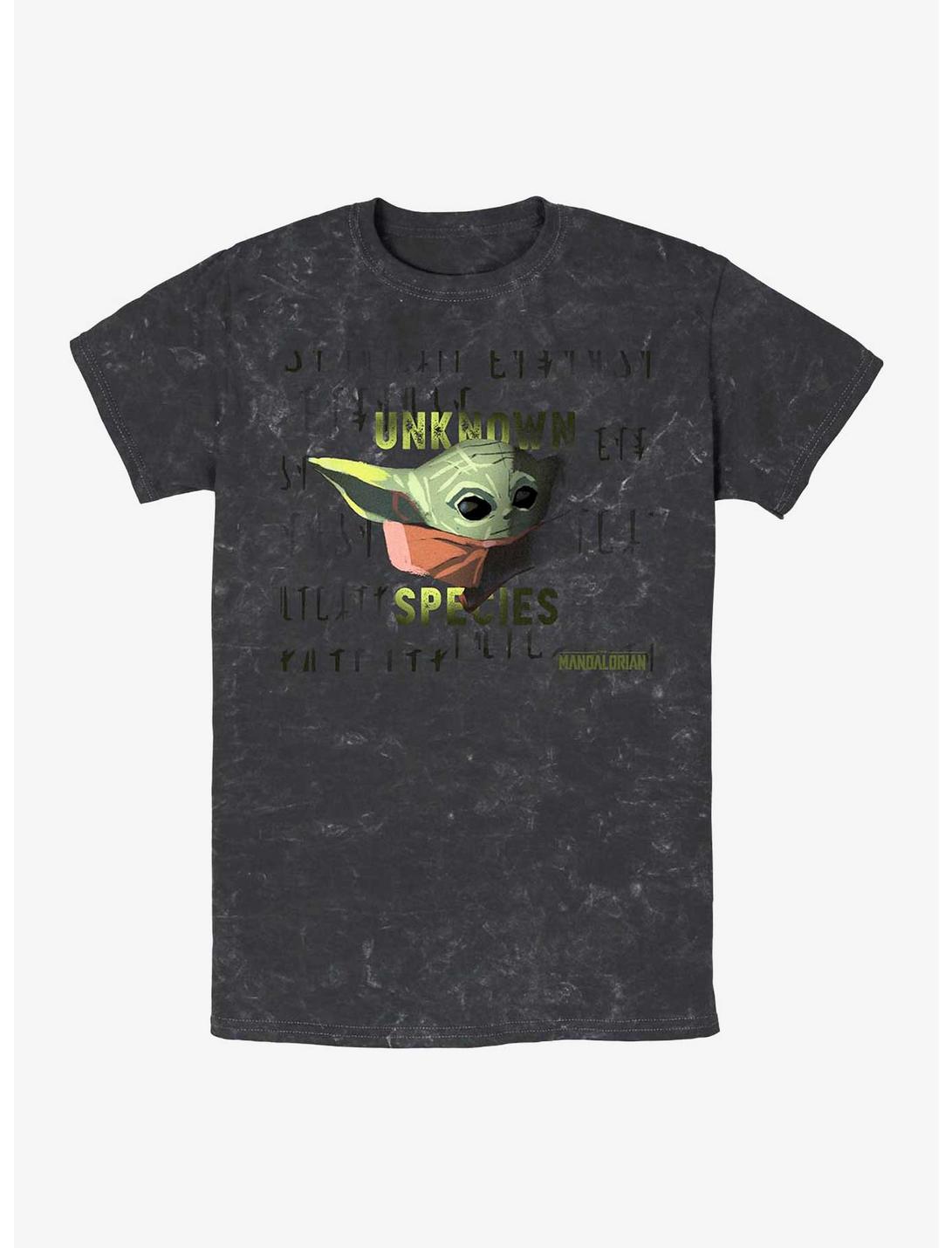 Star Wars Unknown Species Mineral Wash T-Shirt, BLACK, hi-res