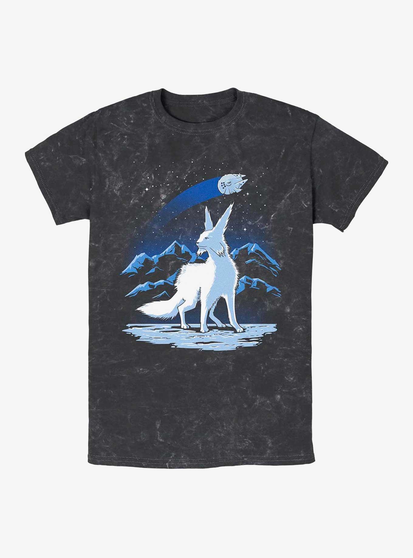 Star Wars Vulptex And Falcon Mineral Wash T-Shirt, , hi-res