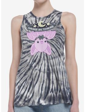 Hang In There Tie-Dye Girls Tank Top By Bright Bat Design, , hi-res