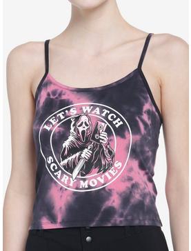Scream Ghost Face Scary Movies Tie-Dye Girls Cami, , hi-res