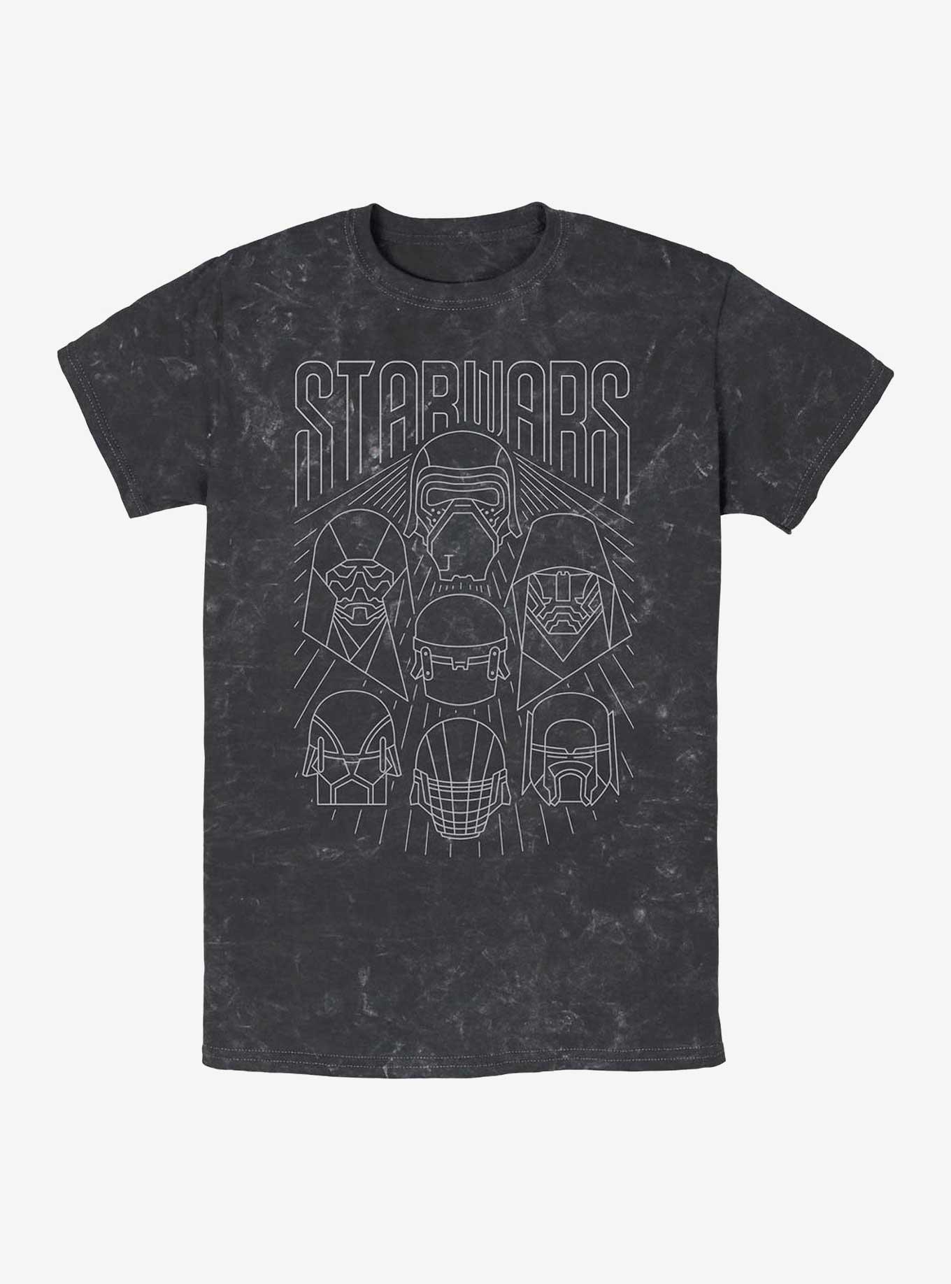 Star Wars Dark Side Band Mineral Wash T-Shirt, , hi-res