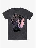 Star Wars Female Future Silhouette Mineral Wash T-Shirt, BLACK, hi-res