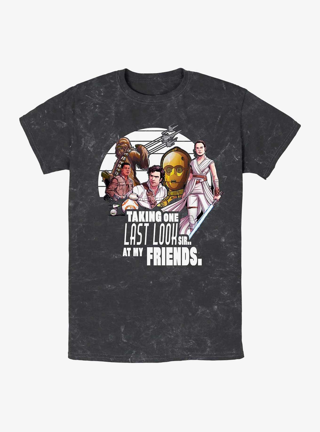 Star Wars Last Goodbye Mineral Wash T-Shirt, , hi-res