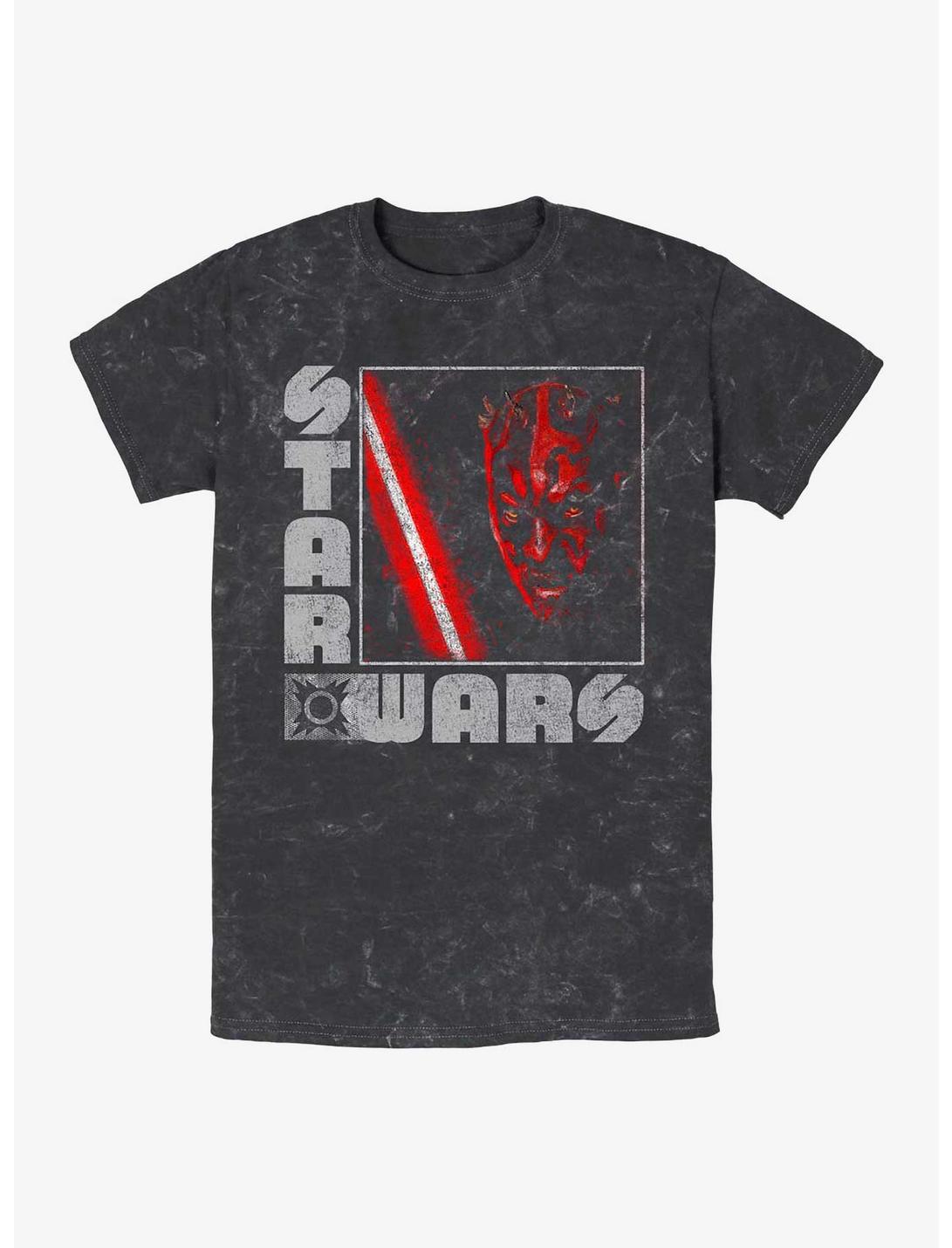 Star Wars Maulrats Mineral Wash T-Shirt, BLACK, hi-res