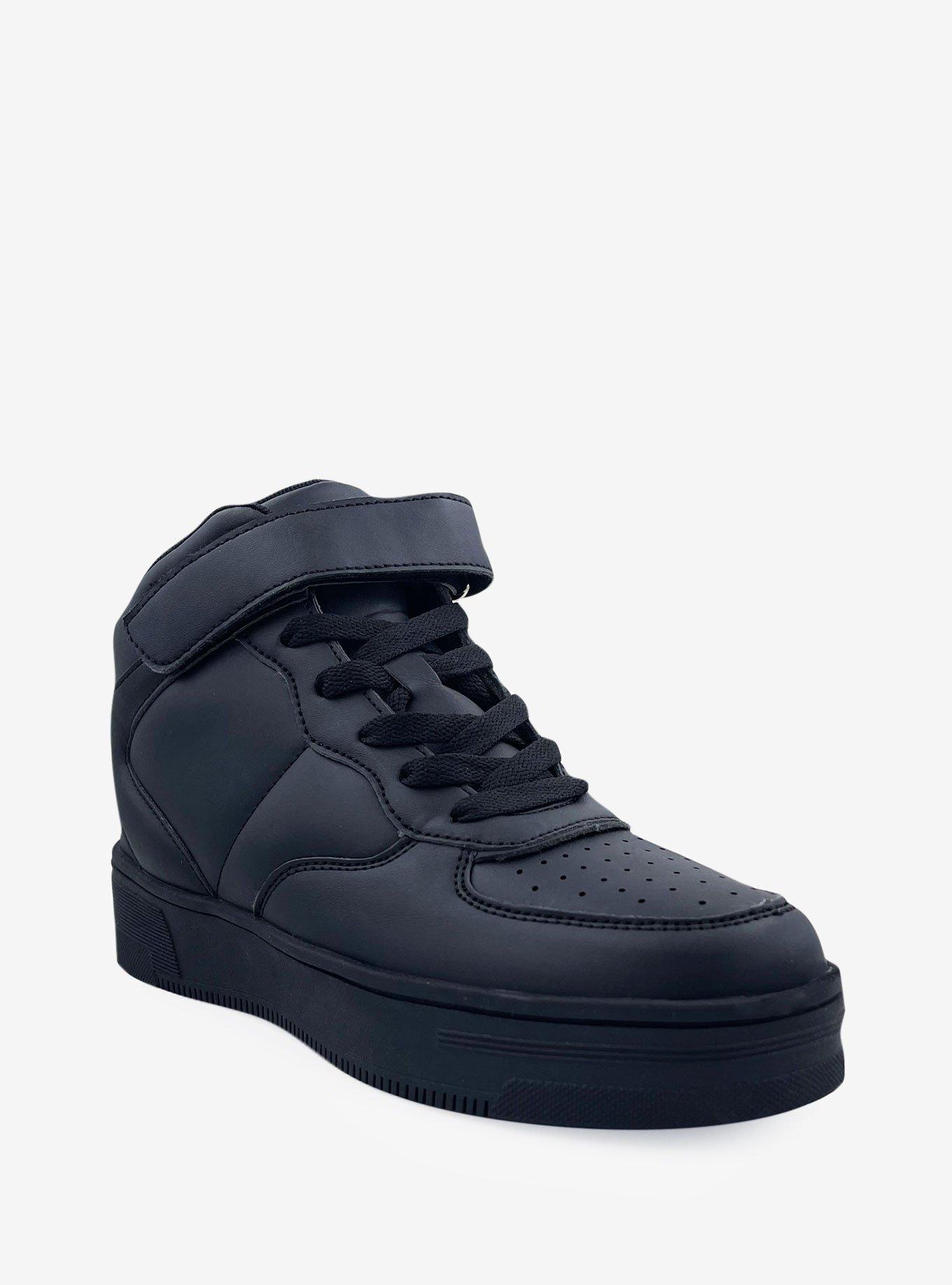 High tops hot sale with velcro strap