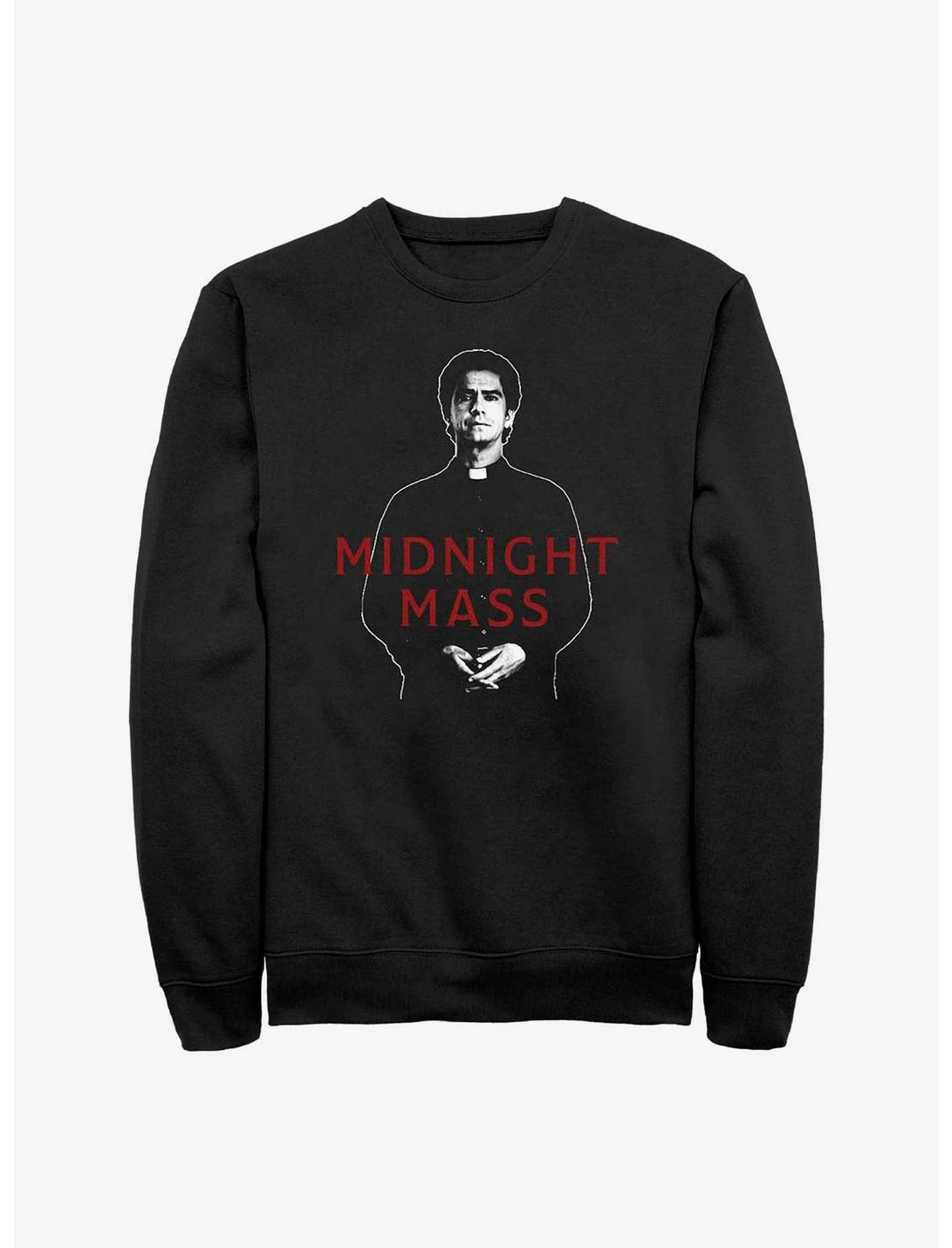 Midnight Mass Father Paul Sweatshirt, BLACK, hi-res