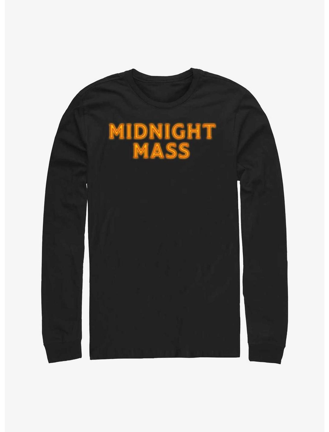 Midnight Mass Illuminated Logo Long Sleeve T-Shirt, BLACK, hi-res