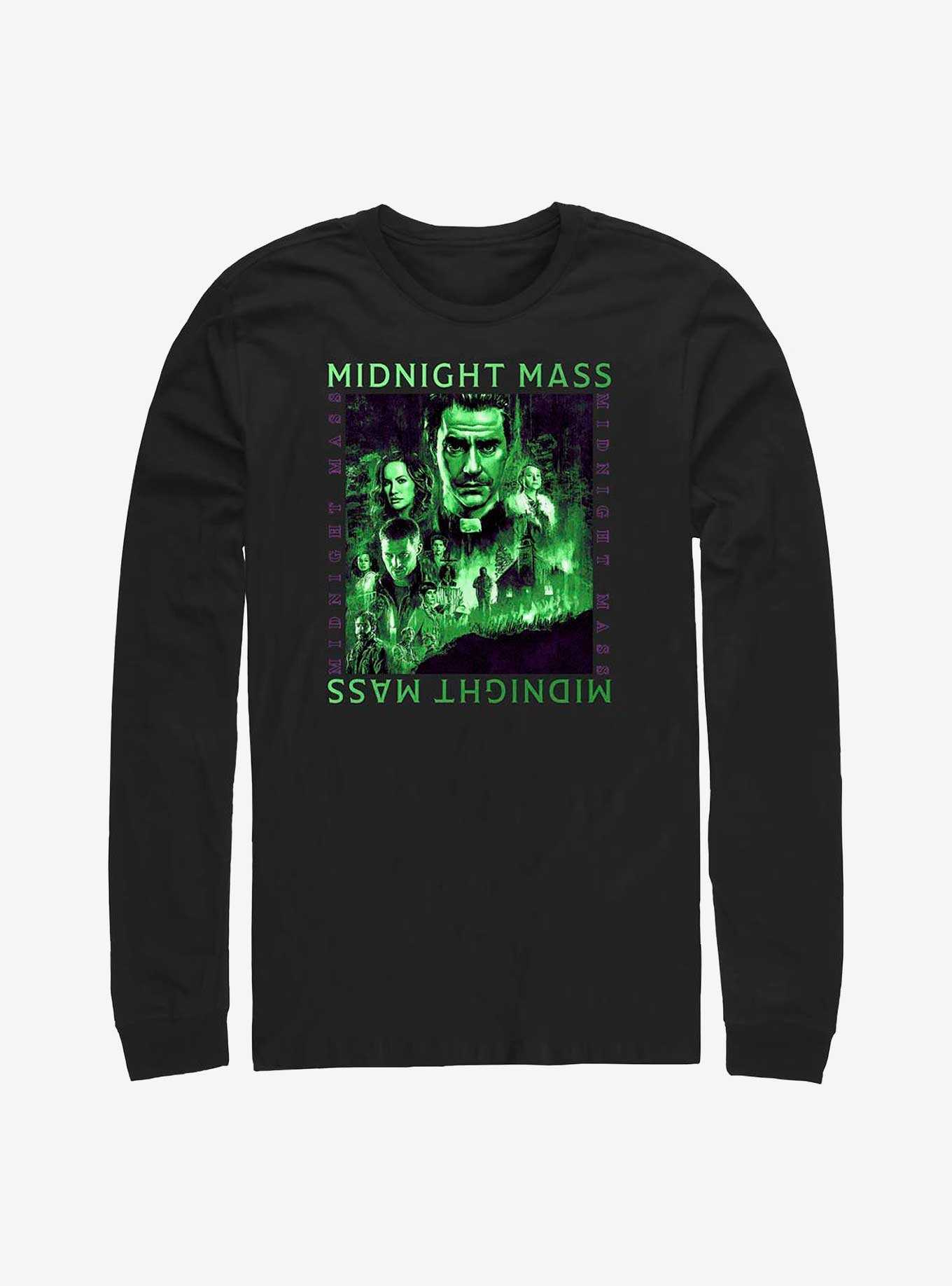 Midnight Mass Scene Panel Long Sleeve T-Shirt, , hi-res