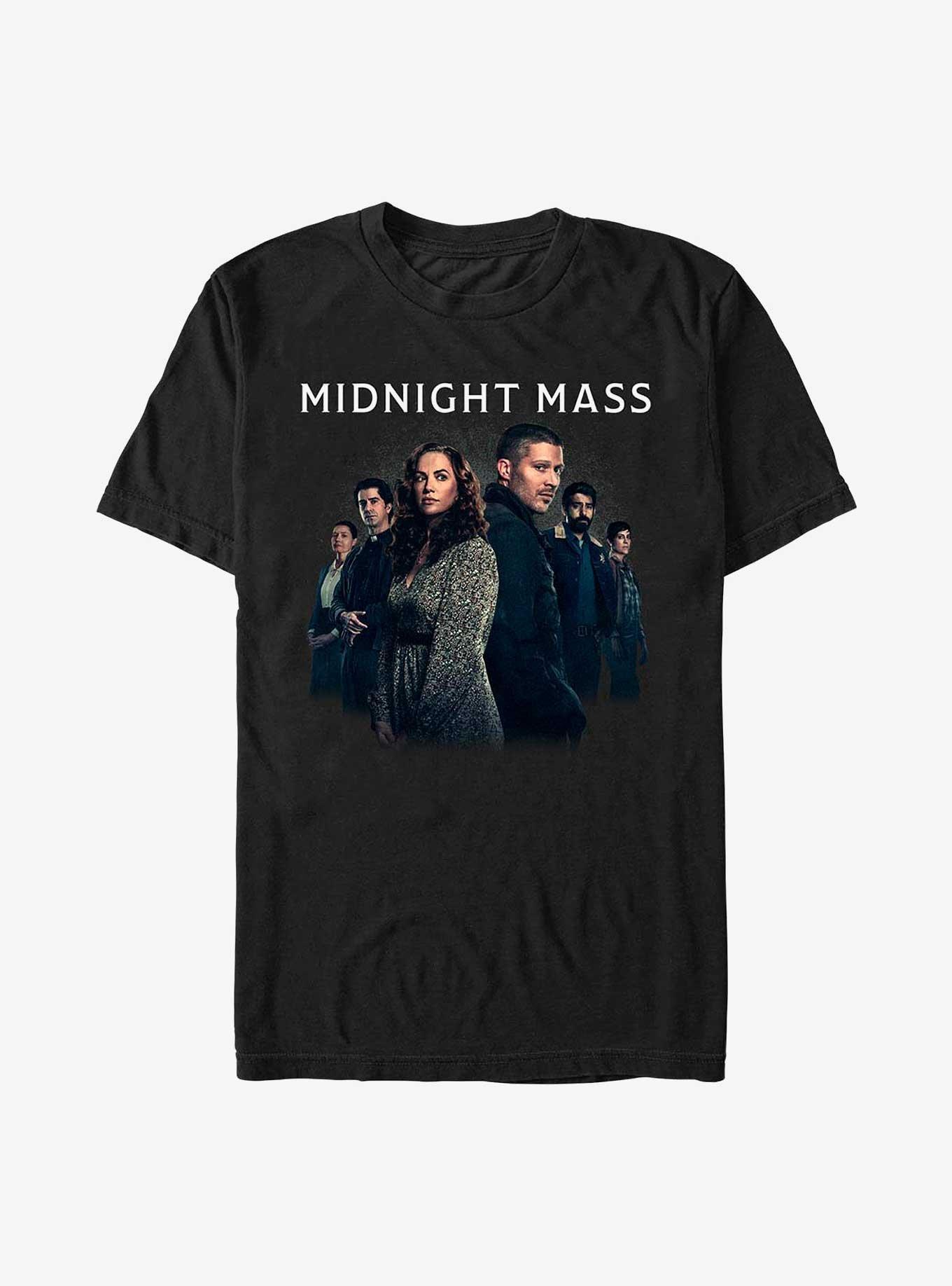 Midnight Mass Group Stance T-Shirt, BLACK, hi-res